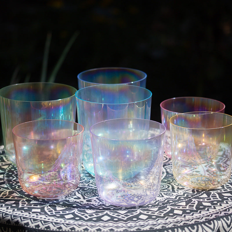 Alchemy Cosmic Light Singing Bowl Set - 7 Lightly Tinted | Pures Music™