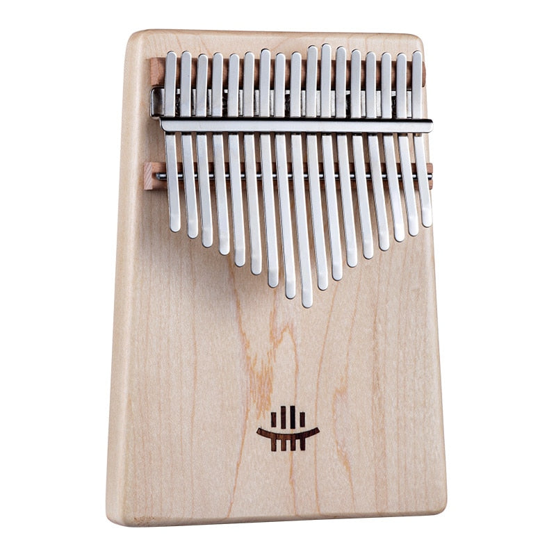Hluru flat board classic 17 key solid kalimba thumb piano Maple Acacia –  Pures Music ™