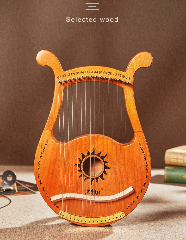 Zani Angel Musical Note 19-String Portable Lyre Harp Lyre instrument for beginner