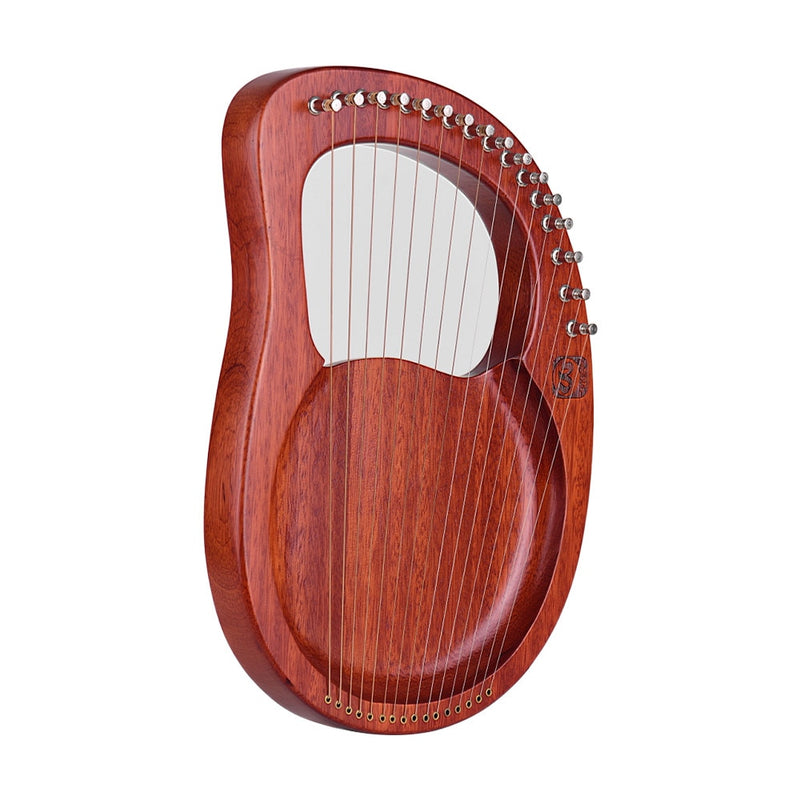 Walter 16-String Mahogany Solid Wood Lyre Harp