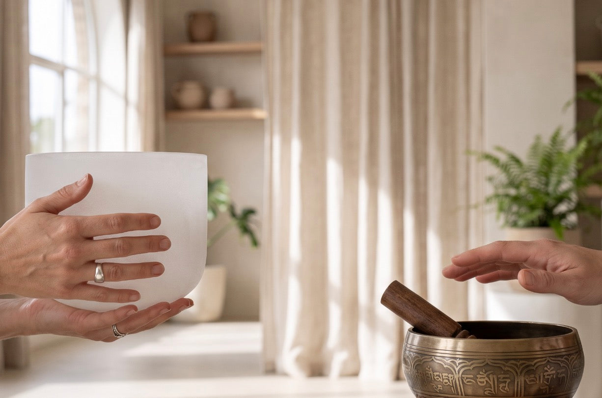 Crystal vs Tibetan Singing Bowls: The Complete Comparison Checklist
