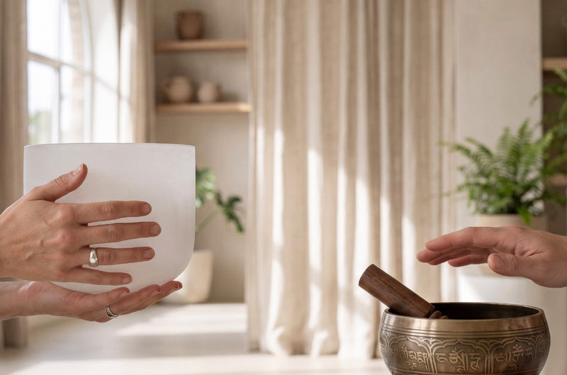 Crystal vs Tibetan Singing Bowls: The Complete Comparison Checklist