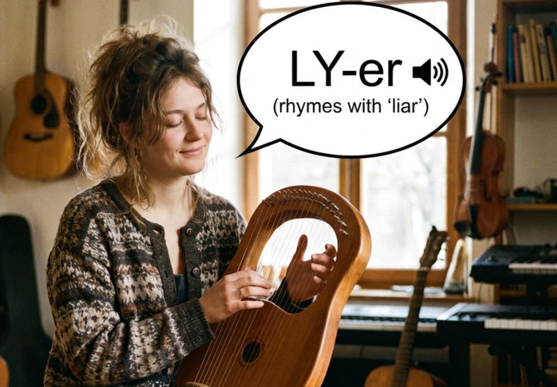 Lyre Glossary: how do you pronounce lyre the instrument, and Key Terminology Explained