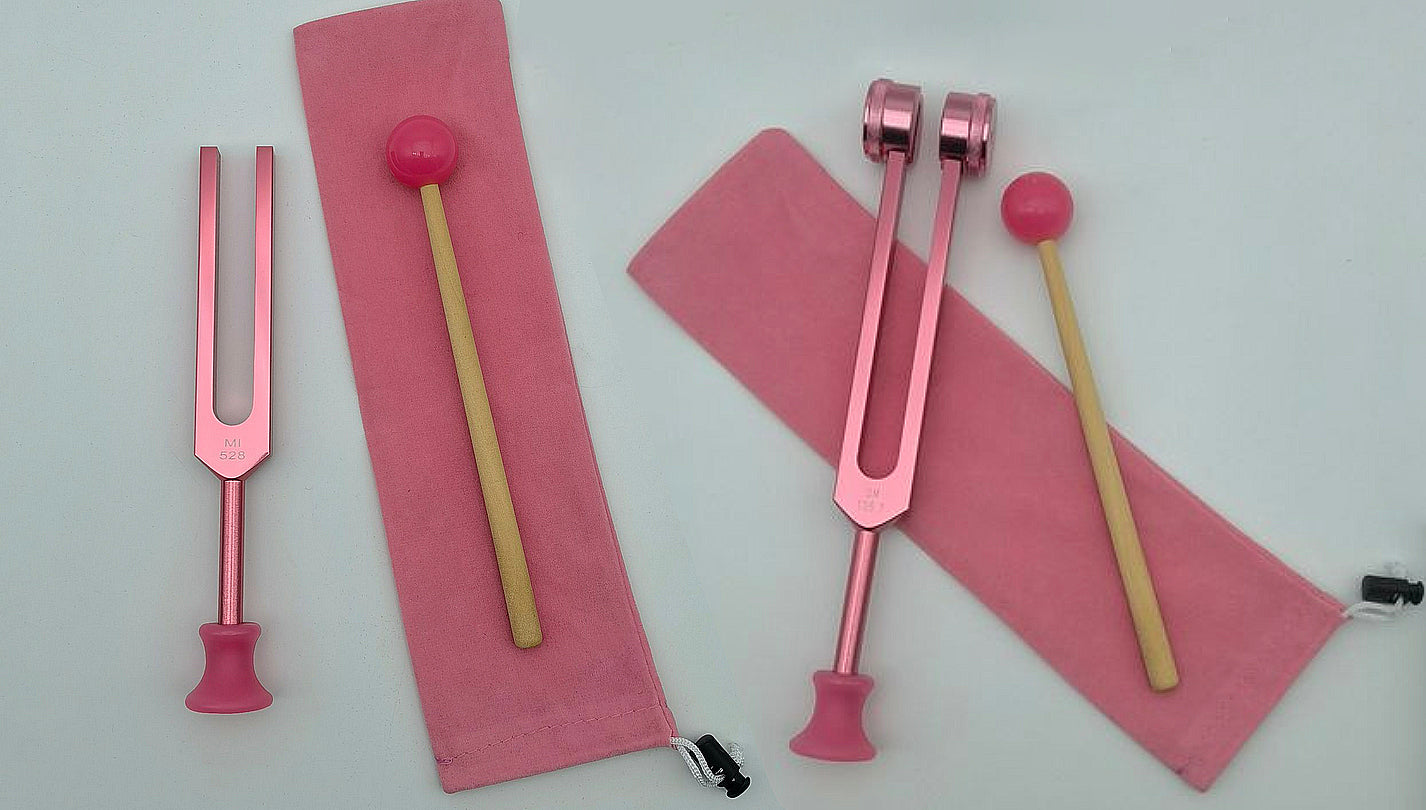 Weighted vs Unweighted 528Hz Tuning Fork