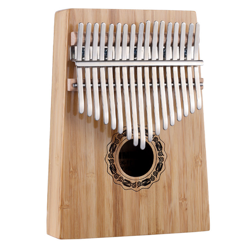 Hluru 17-Key Bamboo Hollow Kalimba Finger Thumb Piano