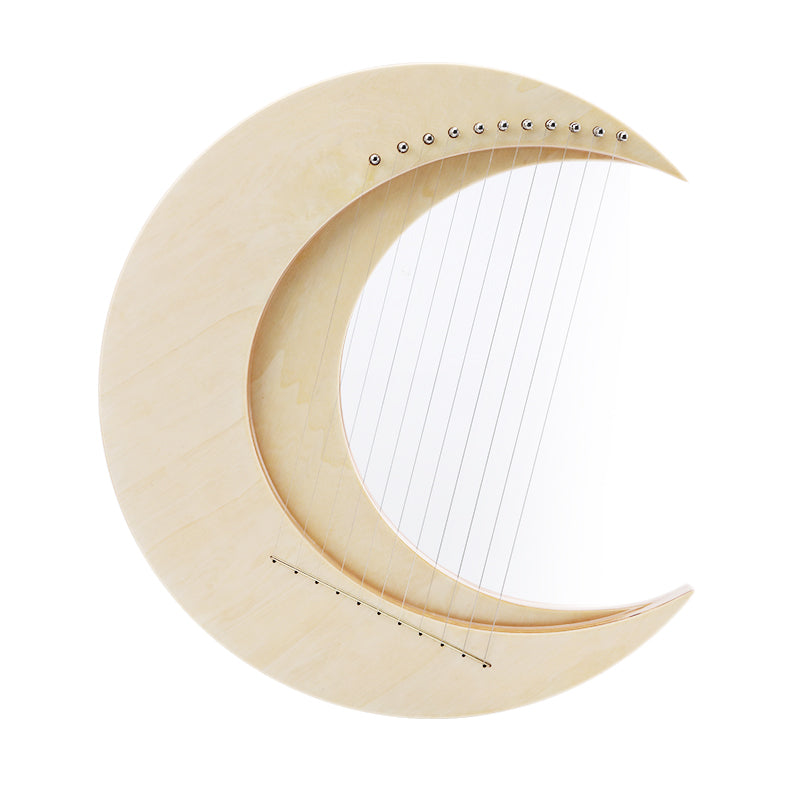 Hluru Moon Lyre Harp Crescent 8/11/15 String Instrument Beginners Gift ...
