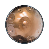 Professional Artisan Handpan Drum Golden Horizon Ember Steel Classic Style