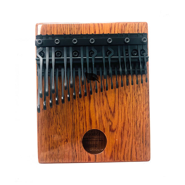 36 Keys Chromatic Kalimba Flat Board / Hollow Solid Wood Color Oxide Black Key Thumb Piano