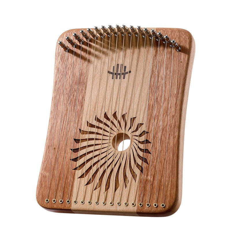 Hluru Harpika 17/31 String Finger Lyre Combine Wood Monochord Kalyre M ...