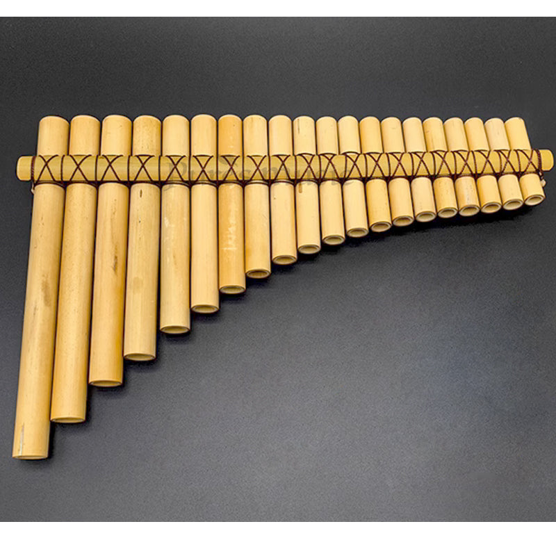 Pan Flute Pan Pipe Instrument 18 Pipes for Beginners | Pures Music