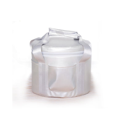 Clear Crystal Singing Bowl Case Carry Bag Anti-collision Protection Bag