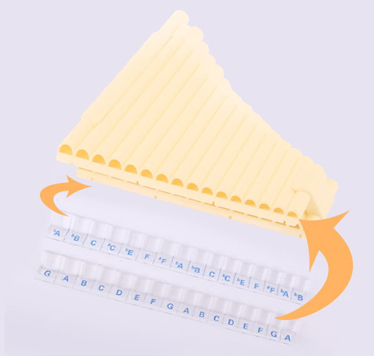 Flûte De Pan 18 Tubes Vaorwne - Instrument De Musique Pour Enfants Et Étudiants