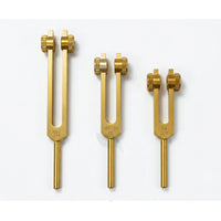 3-Piece Solfeggio Tuning Fork Set (174Hz, 432Hz, 528 Hz) Harmony Healing Frequencies
