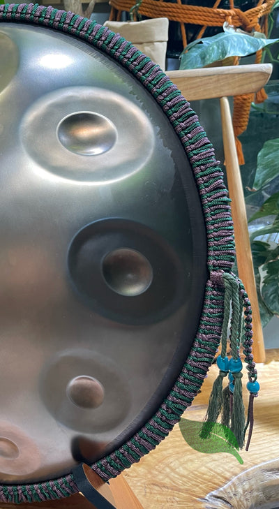 Handpan Rope Braid 50-56cm Adjustable Edge Protection Decoration for Hang Drum