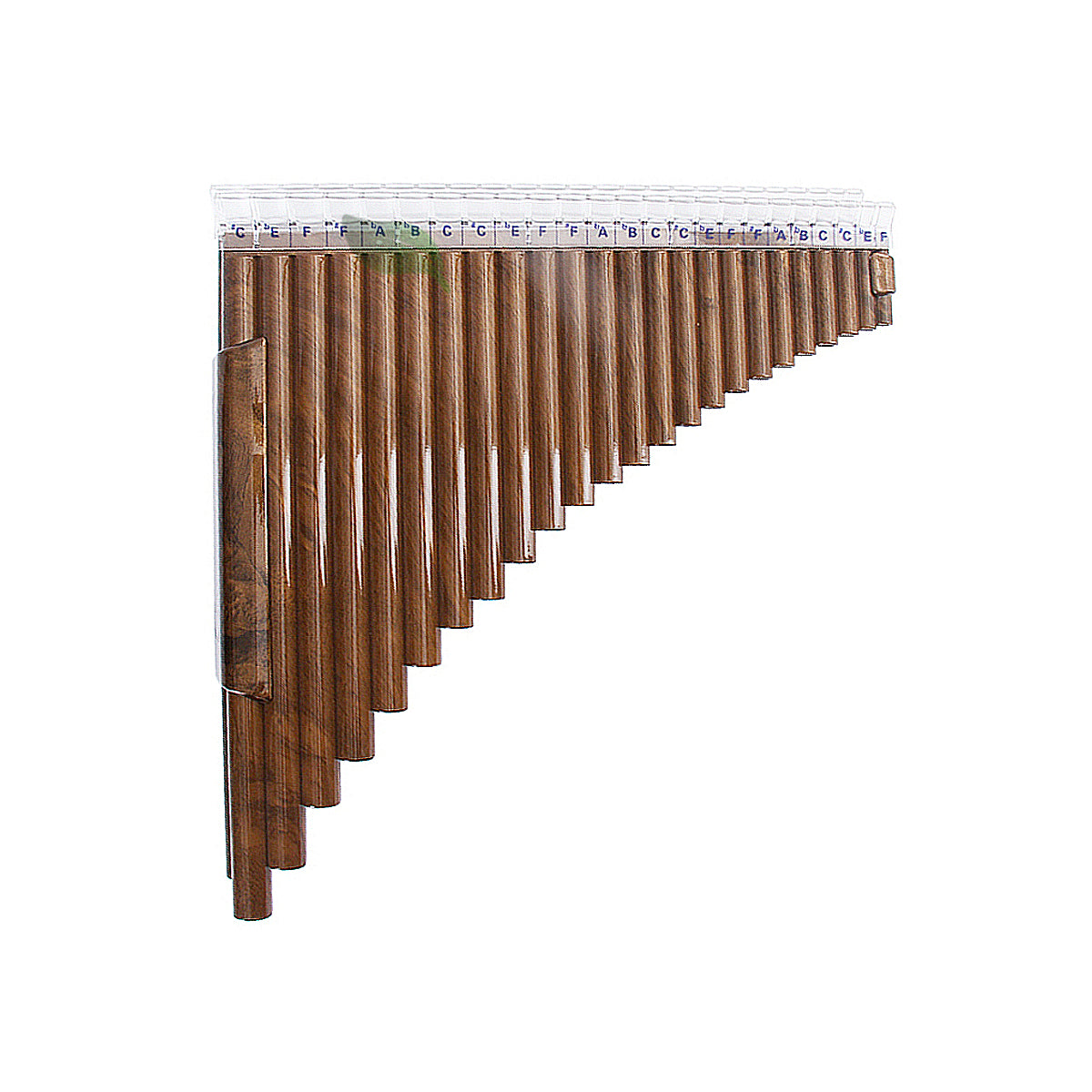 Chromatic Pan Flute Dual Double Pipes Instrument | Pures Music