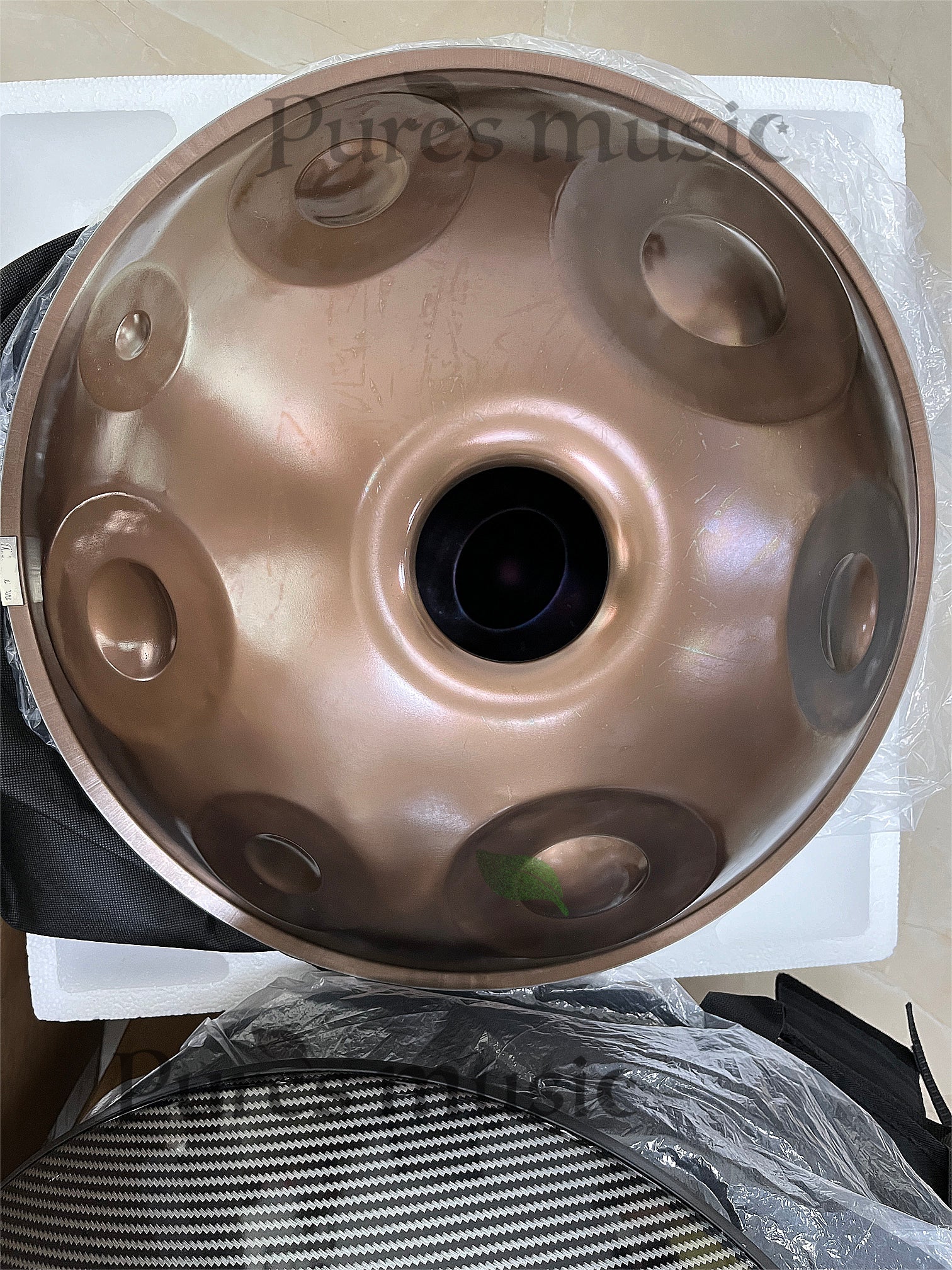 Bottom Notes Handpan (Mutant) Double-sided – Ember Serenity