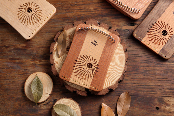 Hluru Harpika Lyre - Bright Tone Combine Wood | Pures Music™