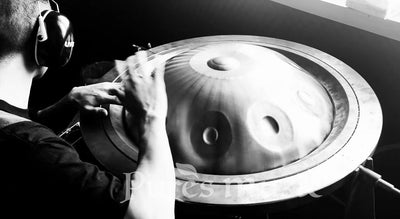 Upgraded Sun God Handpan Drum STL Music Master Expert 9-12 Notes Customized Hang Drum