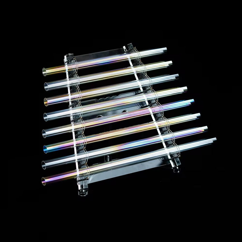 Quartz Crystal Singing Harp for Sound Healing Meditation Colorful