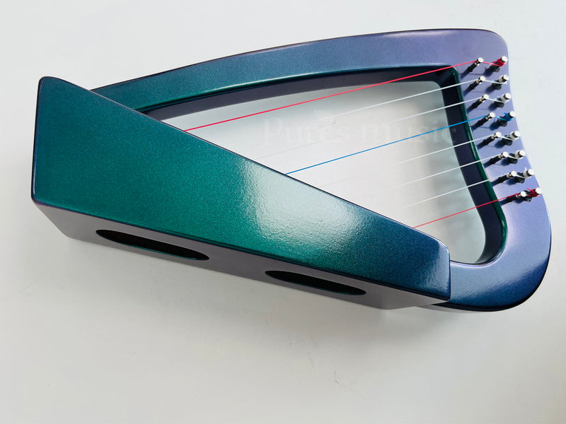 Walter.T Mini Harp 8-string Handheld Celtic Lyre Lap Small Harp Instru ...