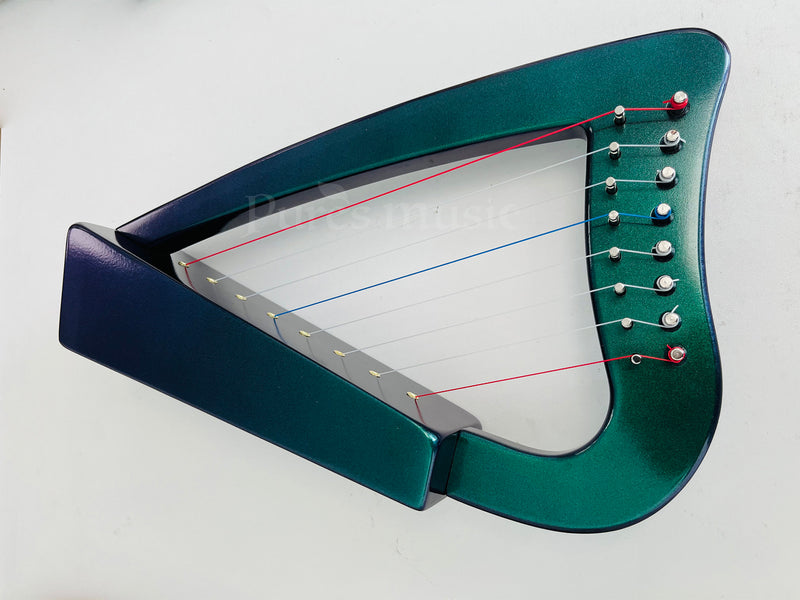 Walter.T Mini Harp 8-string Handheld Celtic Lyre Lap Small Harp Instru ...