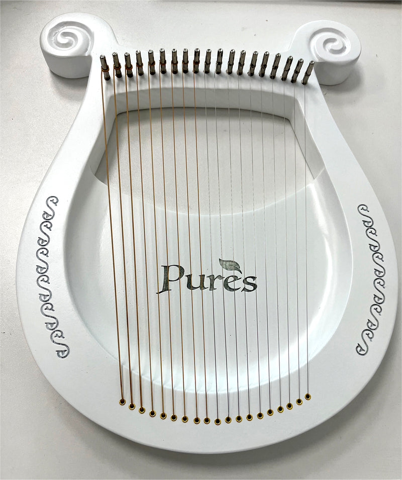 Angelic Instrument String Pures Angel Lyre Harp Ancient 16-19-String Note Wooden Lyre Soothing I ...