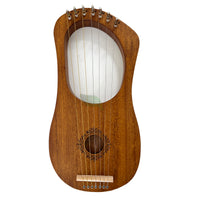 Arpa lira simple de 7 cuerdas