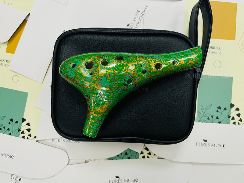 Concert-Grade Professional Ocarina – Handmade Collectible Artisan Instrument