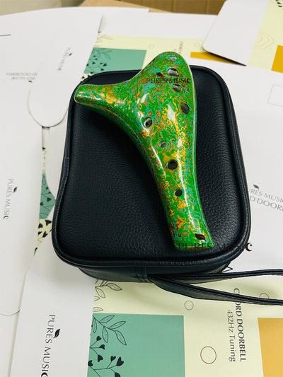 Concert-Grade Professional Ocarina – Handmade Collectible Artisan Instrument