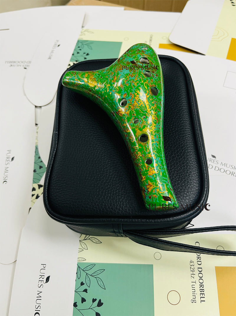 Concert-Grade Professional Ocarina – Handmade Collectible Artisan Instrument