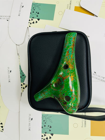 Concert-Grade Professional Ocarina – Handmade Collectible Artisan Instrument