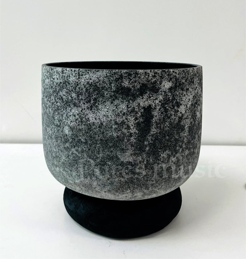Obsidian Gemstone Crystal Singing Bowl Sound Healing Chakra Bowl