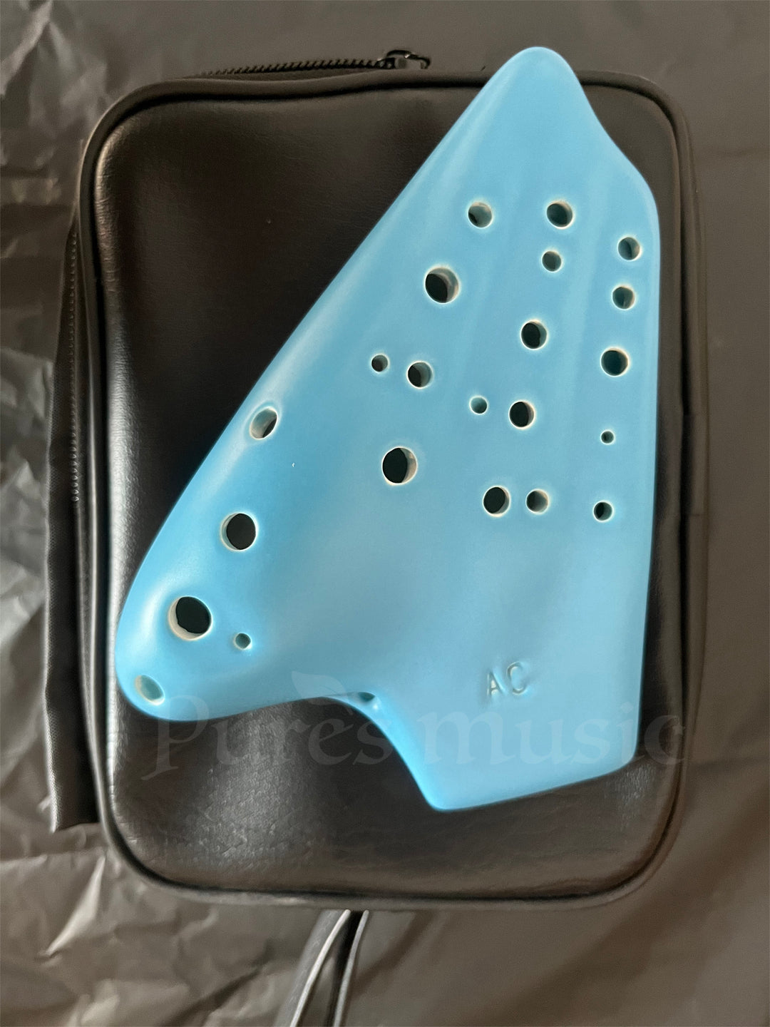 Triple Chamber Ocarina - Matte Alto C Clay | Pures Music™