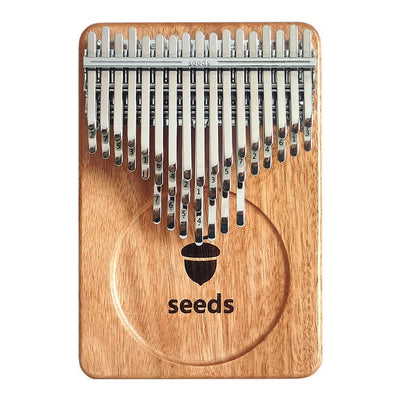Seeds 41 Keys Chromatic Kalimba 3 octaves Flat Solid Board Thumb Finger Piano