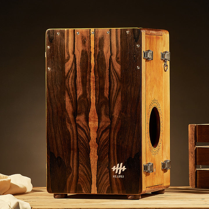 Hluru Versatile Cajon Drum - Portable Foldable Pro | Pures Music™