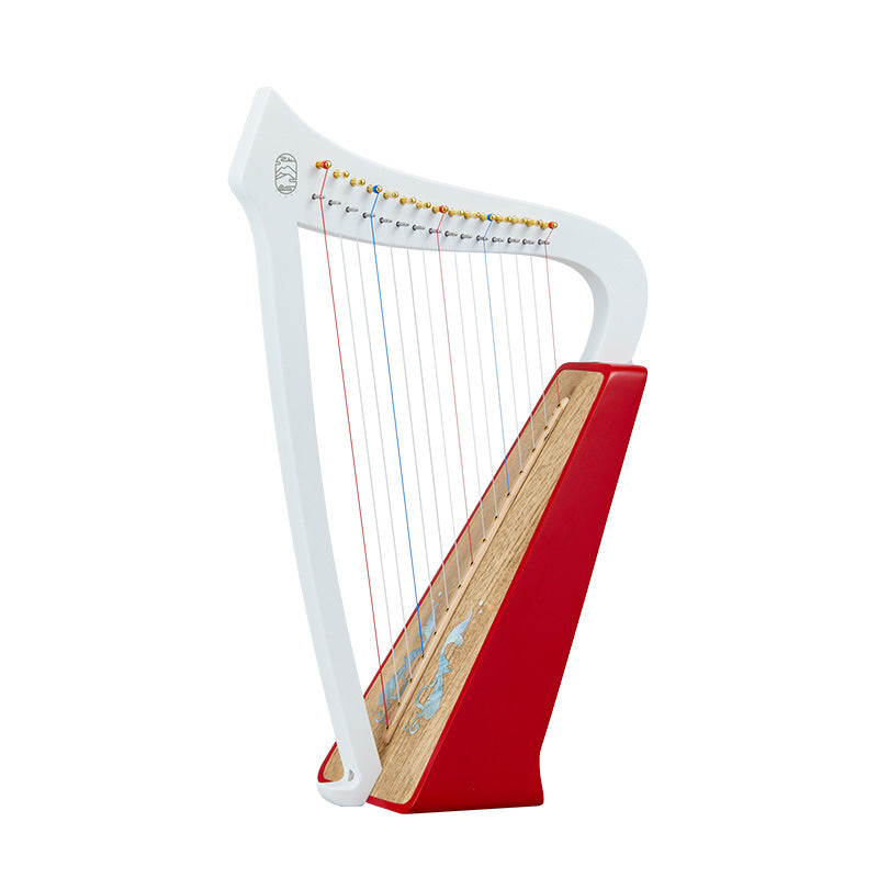 Hluru Harp 15-String Handheld Lap Harp