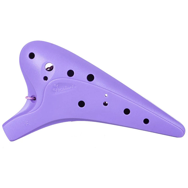 Focalink Plastic Ocarina 12 Hole AC - Easy Beginner Gift | Pures