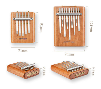 Hluru Mini Kalimba 9-Key Seasonal Melody Series
