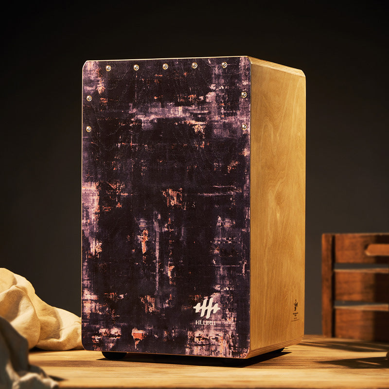 Hluru Cajon Drum Beginner Basic Series Percussion Box