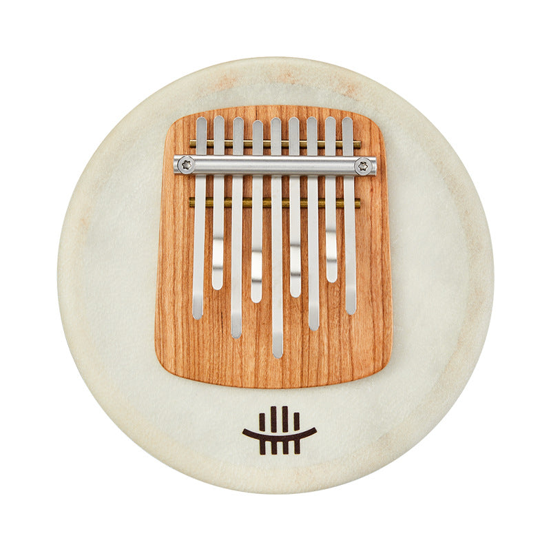 Hluru Kalimba Healing Thumb Piano 9-Key Genuine Leather