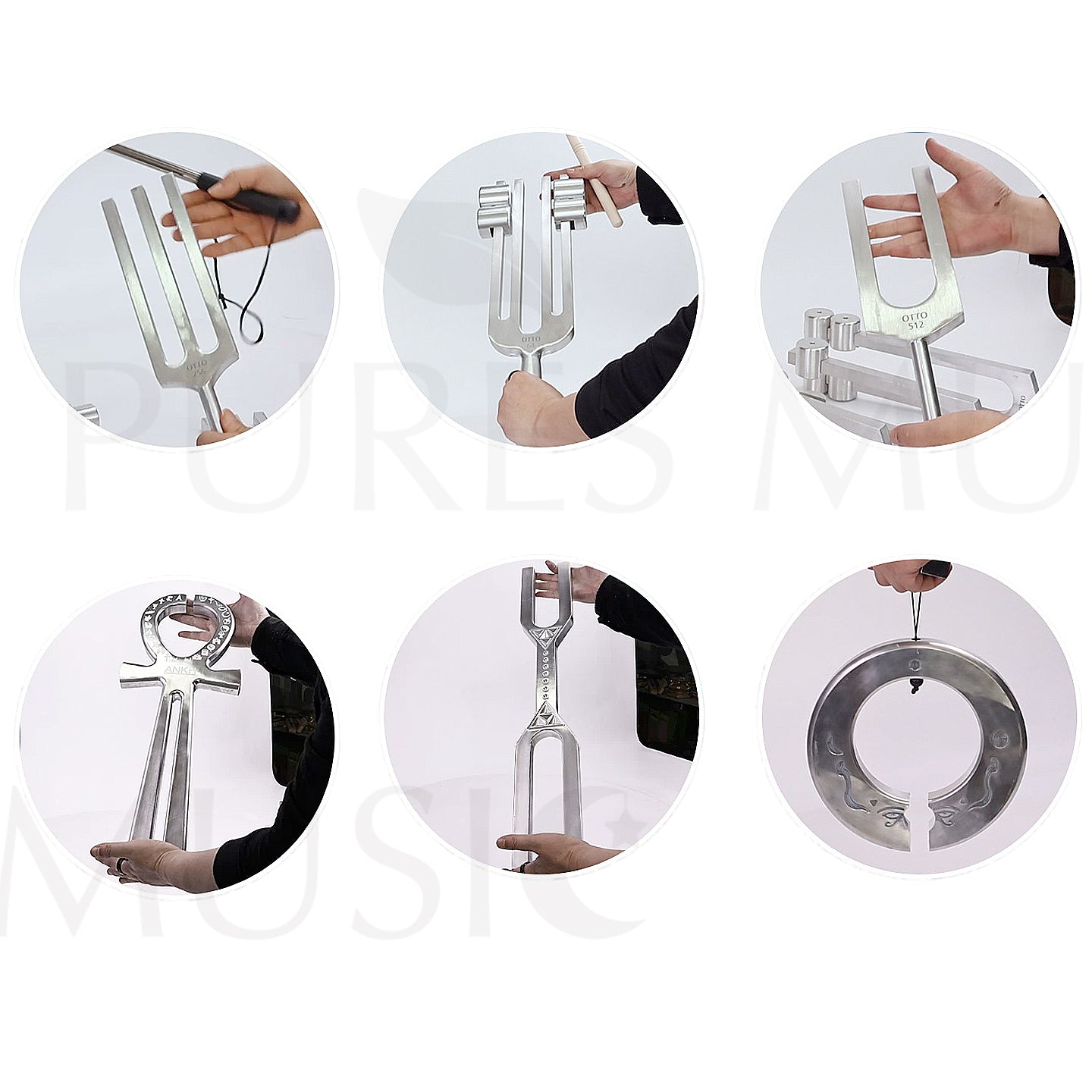 Trident OTTO Weighted Tuning Fork - Big Size | Pures Music™