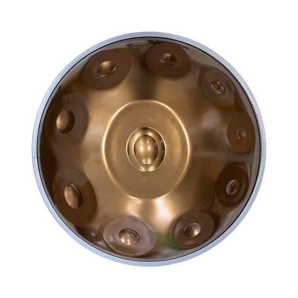 Stainless Steel Handpan Drum Mountain Rain Classic Series D Minor 10-12 Notes