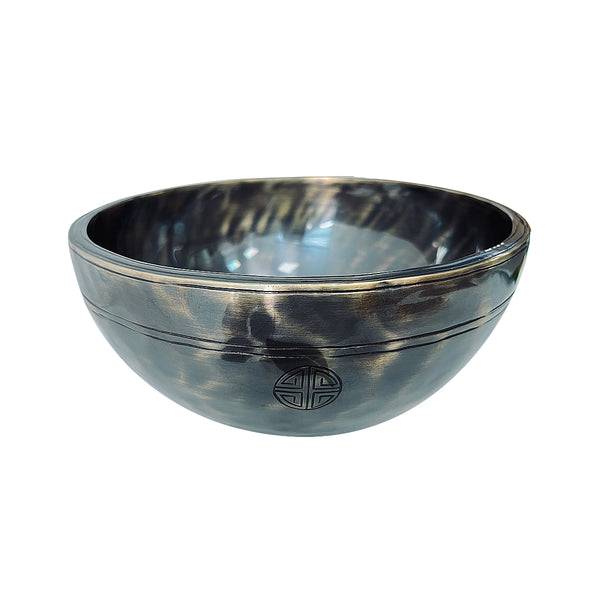 Thickened Tibetan Singing Bowl Full Moon Meditation Sound Bowl
