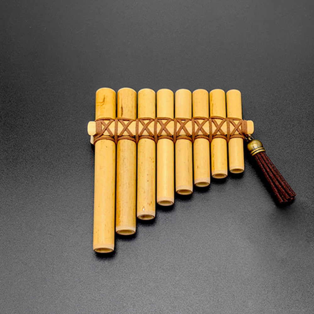 Pan Flute 8 Pipes - Beginner DIY Bamboo Instrument | Pures Music™