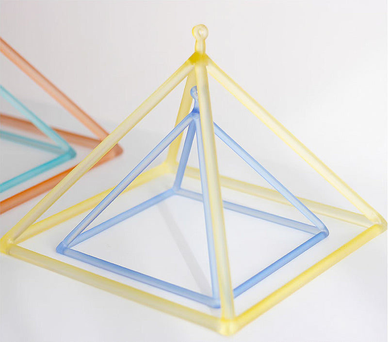 Crystal Singing Pyramid Set 3