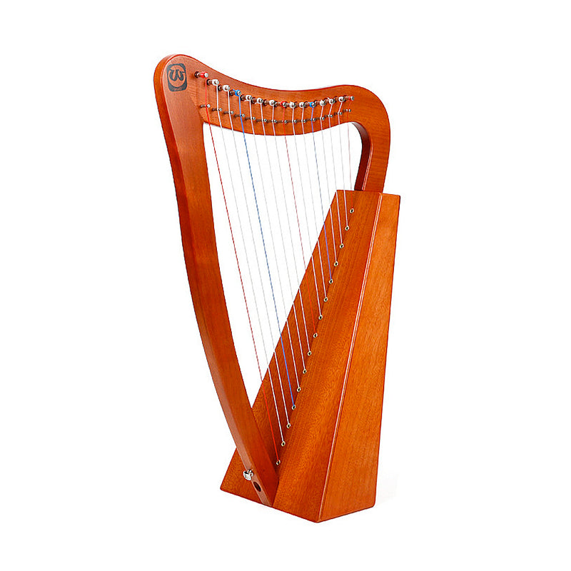 Walter.t Arpa de lira irlandesa de 15 cuerdas Instrumento de lira portátil para principiantes