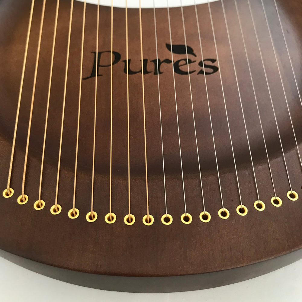 Pures エンジェル ライアー – 19弦 古代 小型 ケルト ハープ | Pures