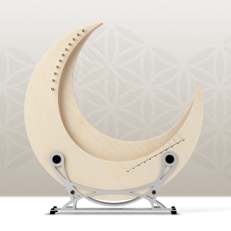 Luna Instrument Hluru Moon Lyre Harp - Beginner Gift Instrument | Pures Music™