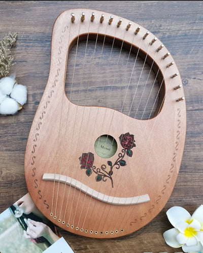 Luck Leaf 16-String Lyre Harp music Instrument for Beginner