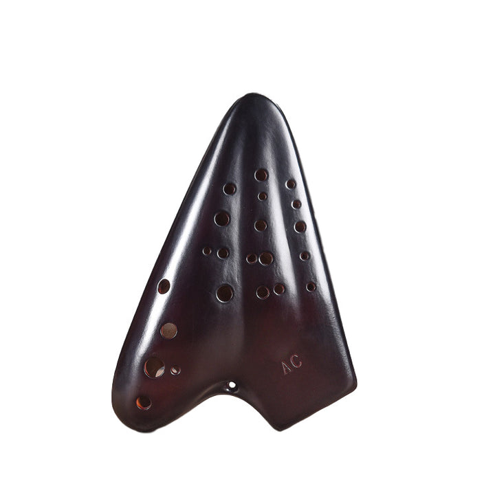 Black Forest Triple Ocarina - Alto C Ceramic | Pures Music™